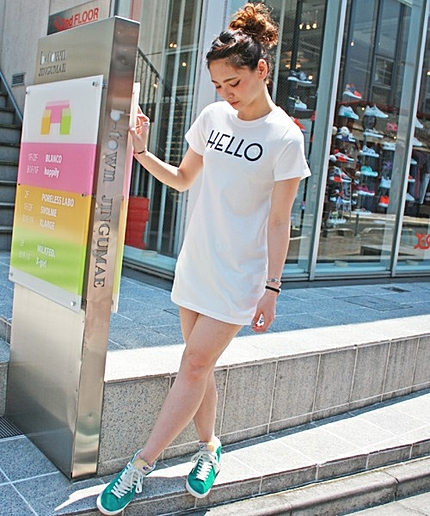 TALK S/S TEE DRESS