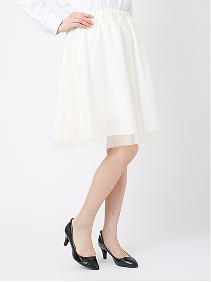 チュールスカート 1501314-21-18-11