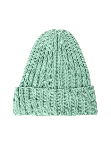 リブニットキャップ 1804707-12-18-13