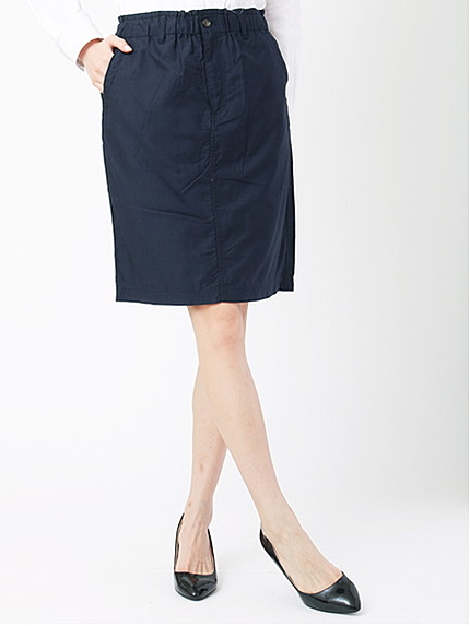 綿テンセルギャザースカート 1501297-21-18-11