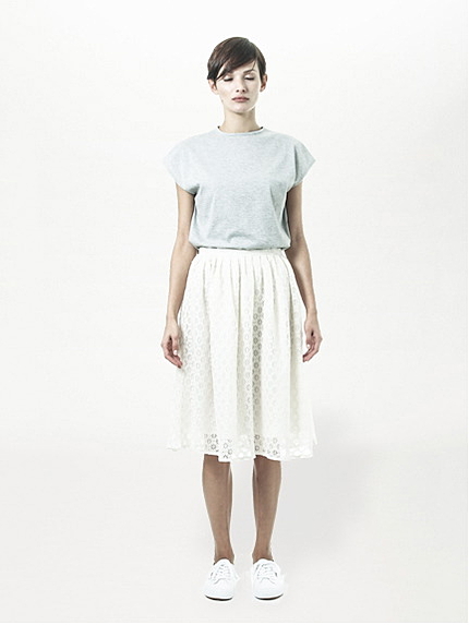 【Special Price】・レースミディ丈スカート