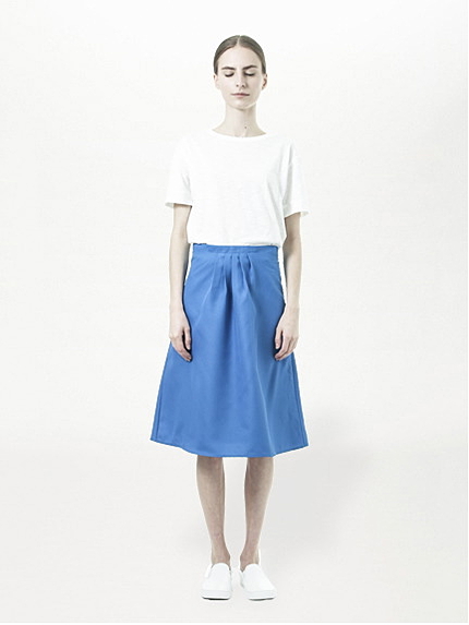 【Special Price】・フロントプリーツミディ丈スカート
