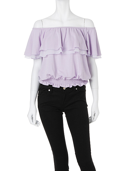 【DUO】 エスパンディラッフルトップス