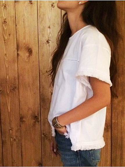 フリンジコンビTee