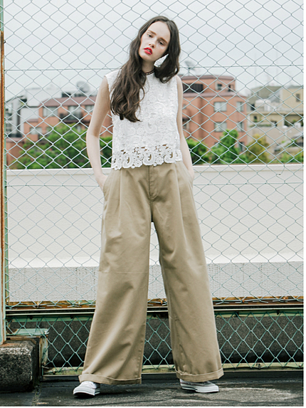 Dickies ワイドパンツ