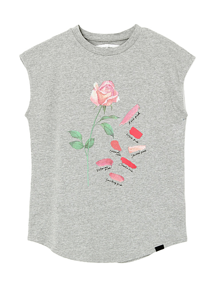 Rose painTing Tシャツ