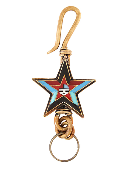 スターモチーフキーチェーン