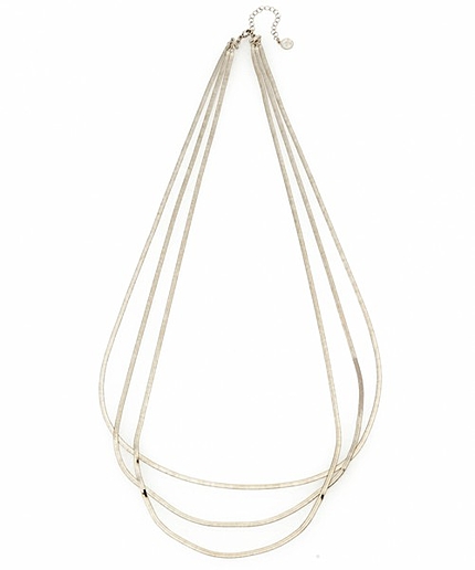 BYTFU スネークチェーン ロングネックレス