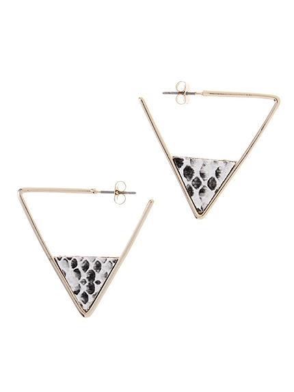 【MODE】トライアングルパイソンピアス