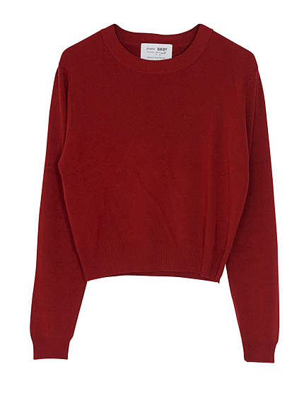 ストレッチカラーちびニット