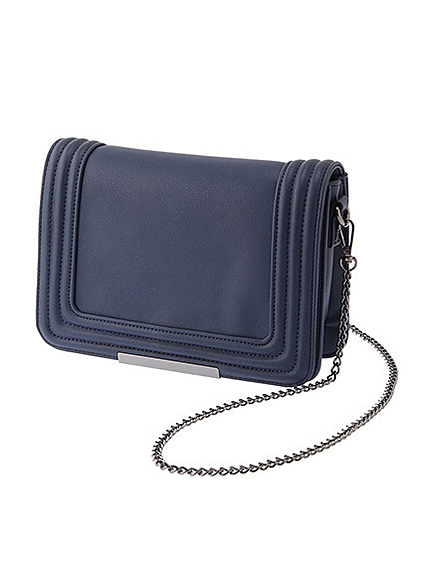 ステッチ入りカラーミニBAG