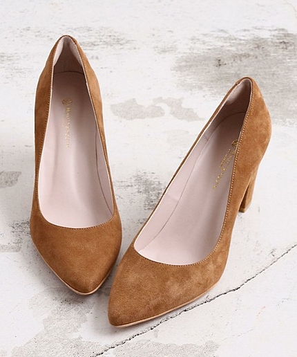 【予約】BY スウェード ポインテッドトゥパンプス