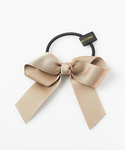 グログランリボンヘアゴム