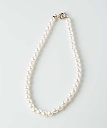 ビジューパールネックレス