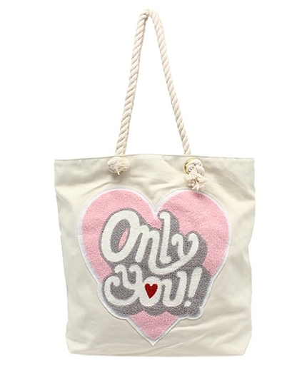 WC/ONLY YOUロープトートバッグ