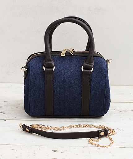 2wayデニムミニボストン