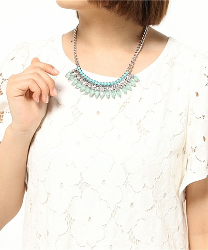 WEGO/ビジューネックレス