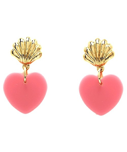 WEGO/シェルハートピアス