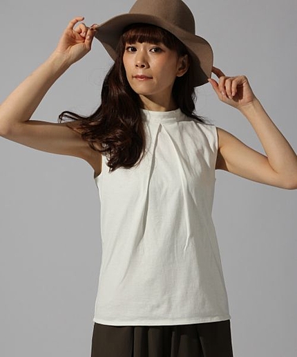 USコットンハイネックカットソー