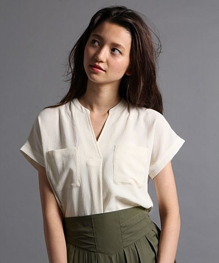 ジョーゼットブラウス