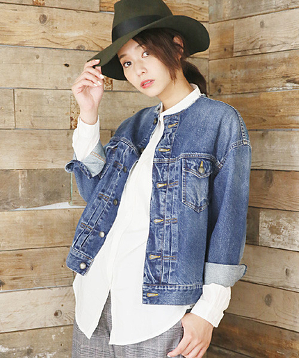 ノーカラーＧジャン