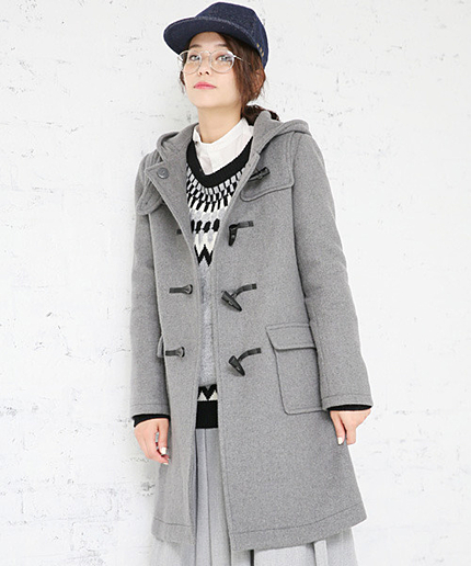 ロングダッフルコート
