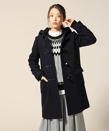 ロングダッフルコート
