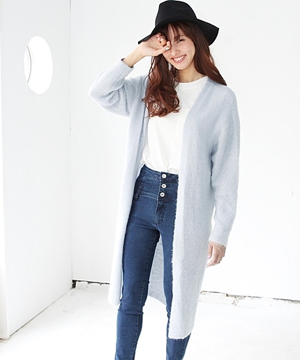 【ViVi11月号掲載】フワモコロングカーディガン