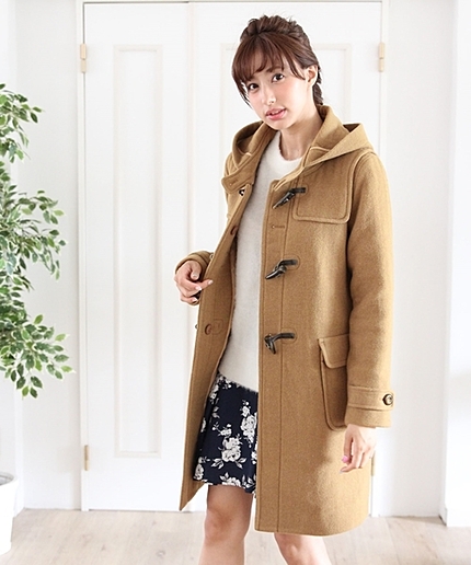 ロングダッフルコート