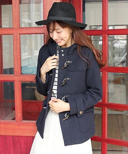 【通常販売スタート】ショートダッフルコート