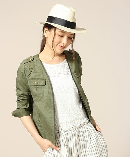 ＣテンセルＹＺＩＰブルゾン