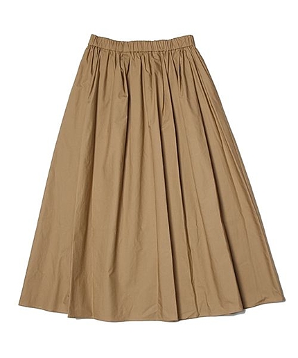 ギャザーマキシスカート