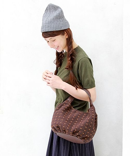 【WEB先行予約】カラードットトートバッグ_15AWアイテム