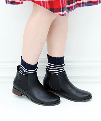 【追加生産決定！】フェイクレザーサイドゴアブーツ★ご予約受付中★