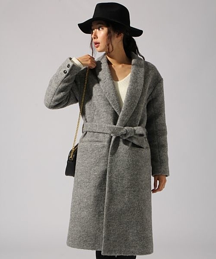 【WEB限定先行予約】ショールカラースライバーコート