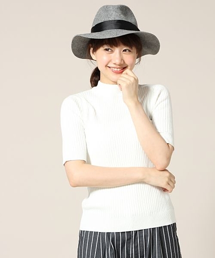 ■新作アイテム■リブハイネックプルオーバー