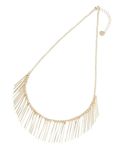 メタルフリンジネックレス/mikoa