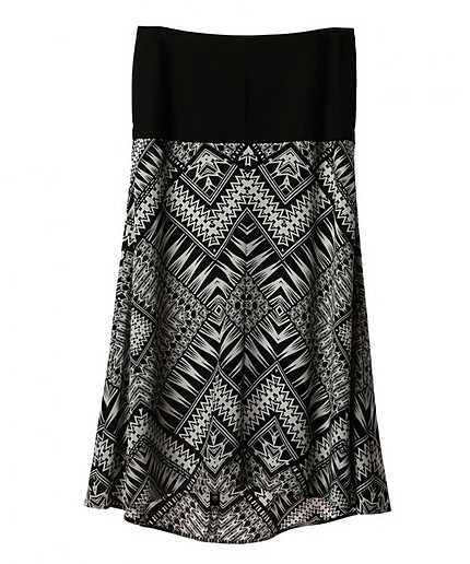 ASTRAET(アストラット) ボヘミアンプリントフレアースカート