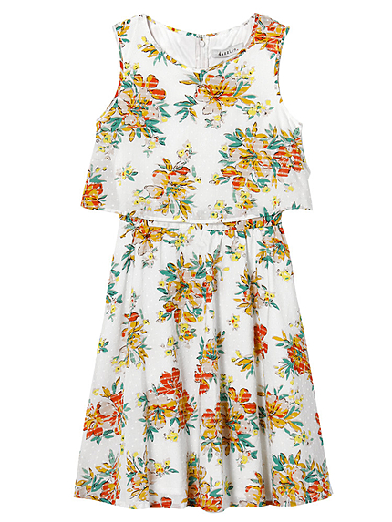 【R】リゾートフラワーワンピース