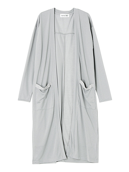 レイヤードロングカーディガン