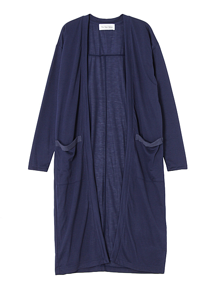 レイヤードロングカーディガン