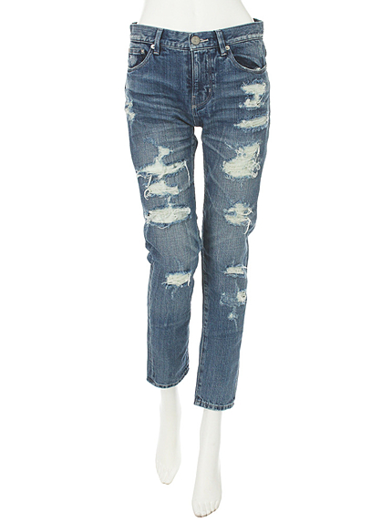 【Bit BLUe】クラッシュボーイズデニム