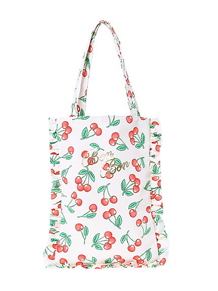 Cherry Frill Tote