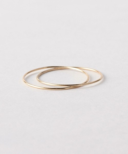 ＜AURORA GRAN（オーロラグラン）＞ TWIN PLAIN  リング