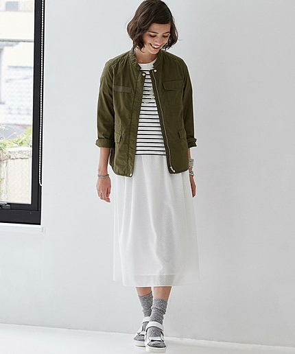 GC C タイプライター ミリタリー ブルゾン tvl105