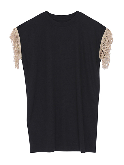 フリンジルーズワンピ