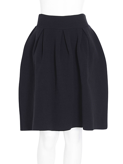 フォルムタックニットスカート