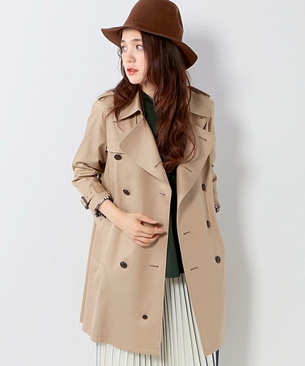 ＜beautiful people（ビューティフルピープル)＞ トレンチコート 2015FW