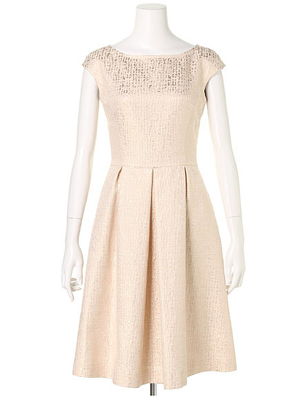 ラメジャガードタックワンピース(55366121)