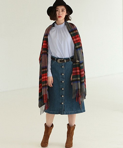 UWMF デニムスカート†